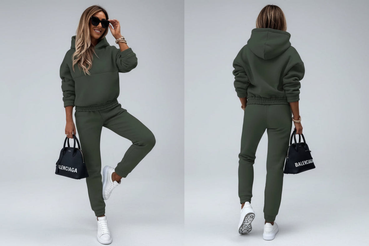 Fleece Hoodie & Jogger Set